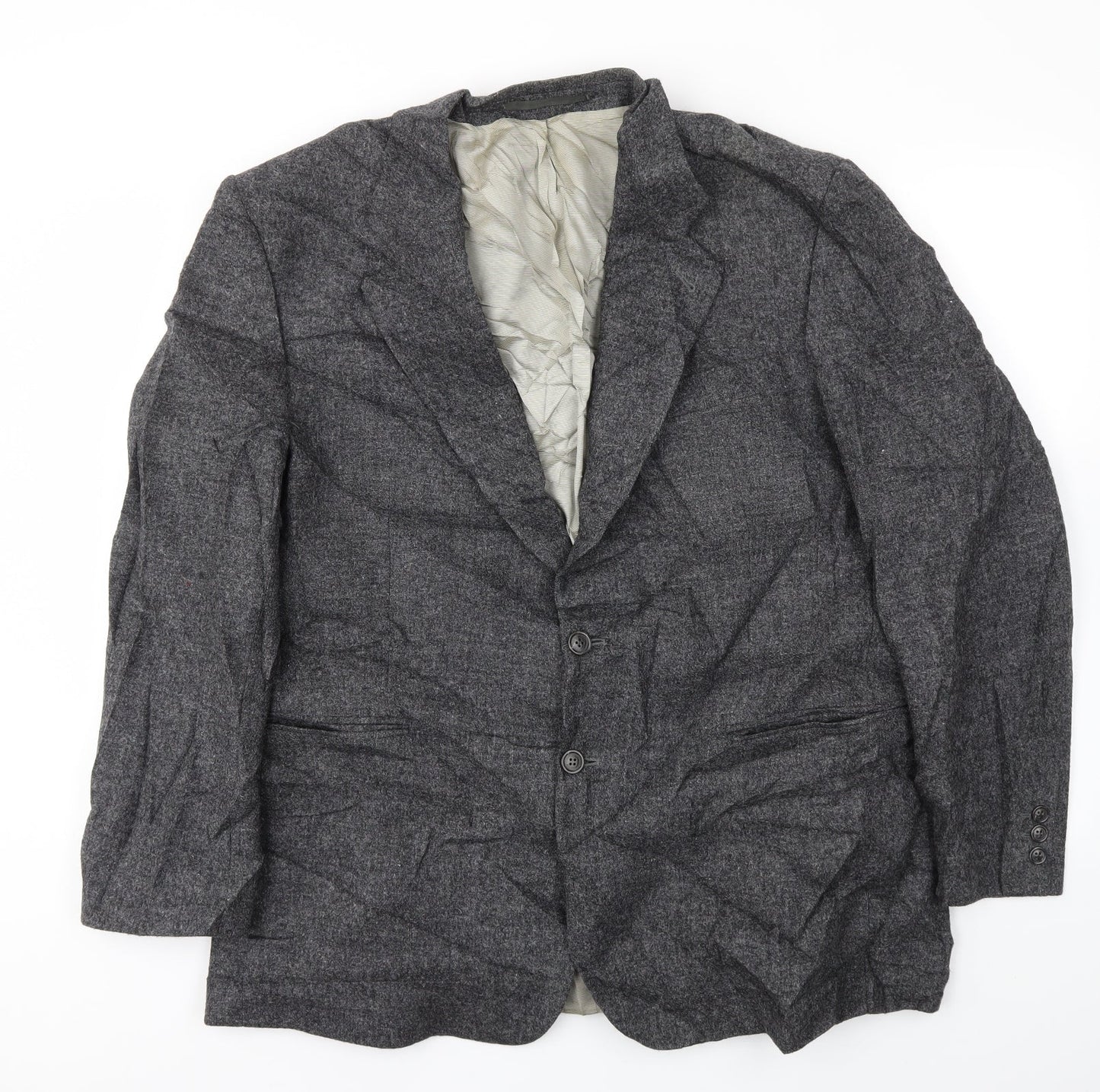 GREEN WOODS Mens Grey   Jacket Blazer Size 44