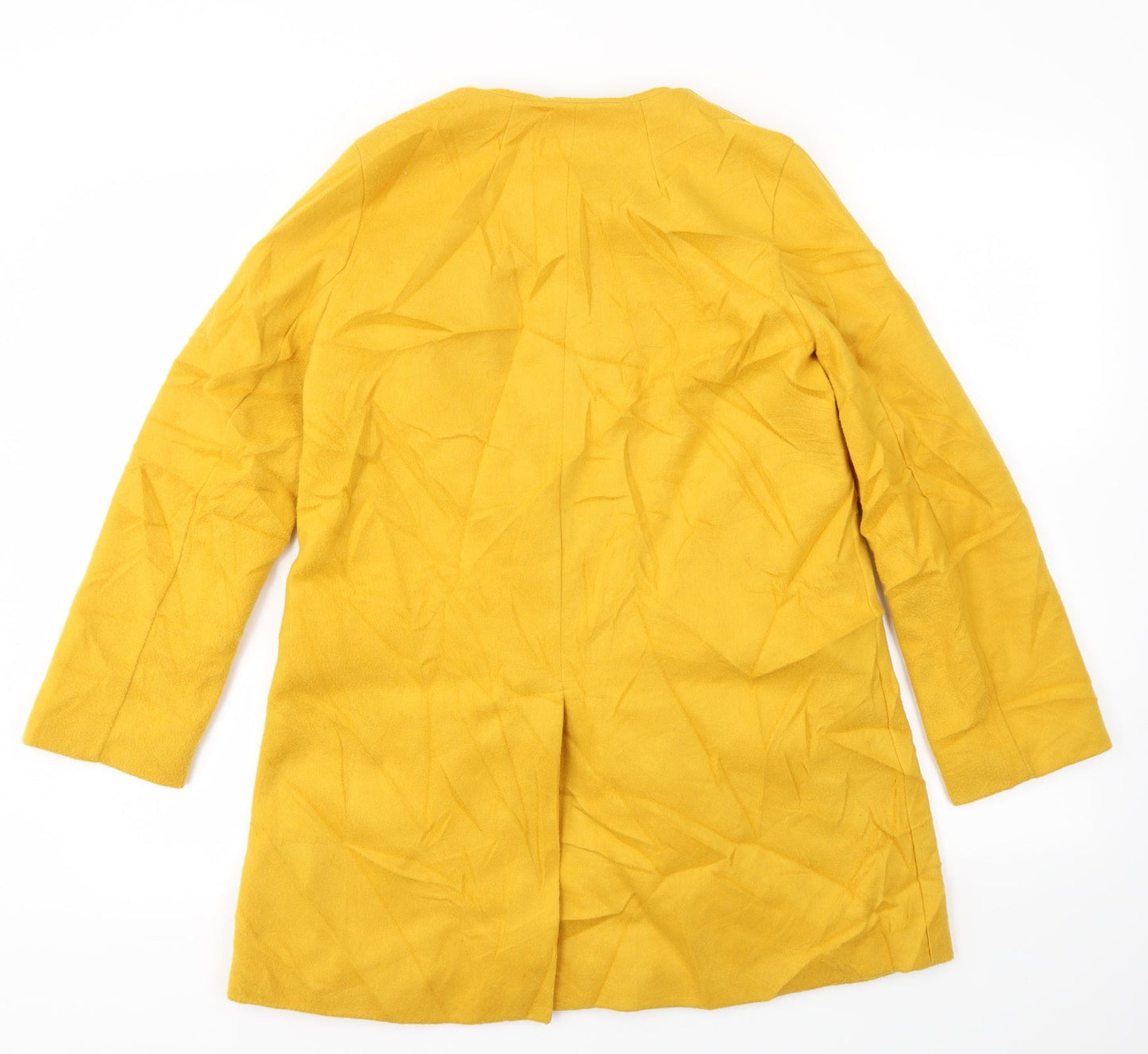 Witchery Womens Yellow Paisley  Jacket Coat Size S