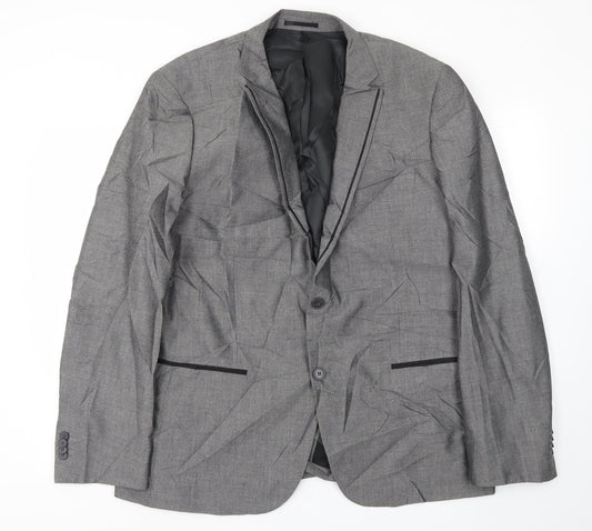 NEW LOOK  Mens Grey   Jacket Blazer Size 44