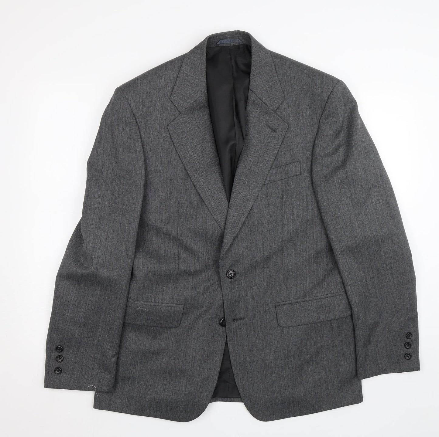 Burton Mens Grey Herringbone  Jacket Suit Size 40