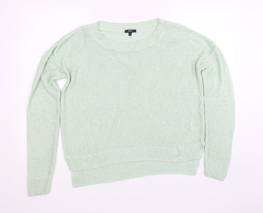 Papaya Womens Green   Pullover Jumper Size 14