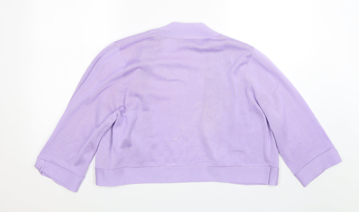 BM Womens Purple   Cape Jumper Size M