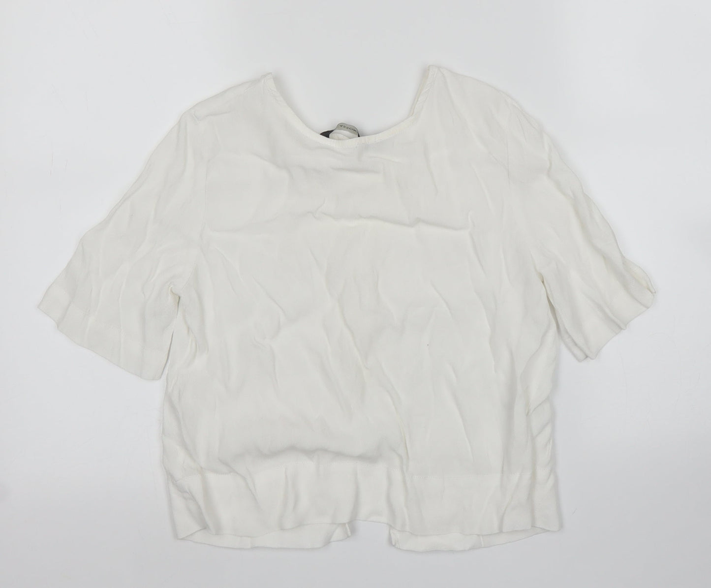 Glassons Womens White   Basic Blouse Size 6