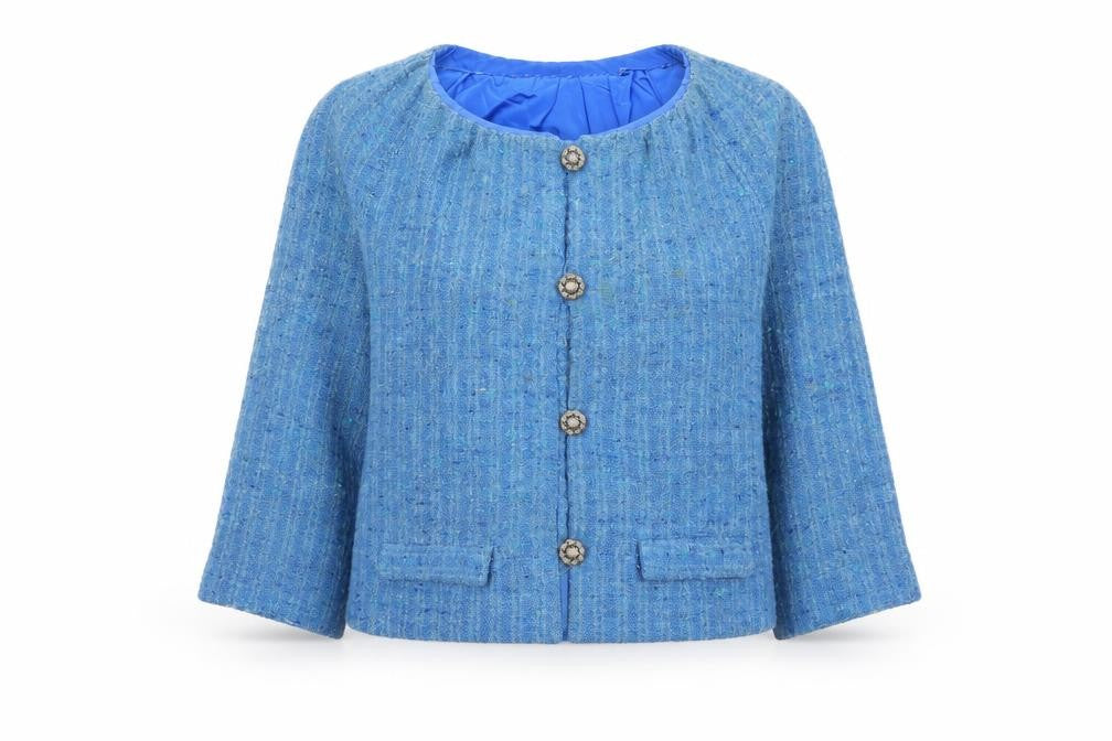 prew Womens Blue   Cardigan Jumper Size M