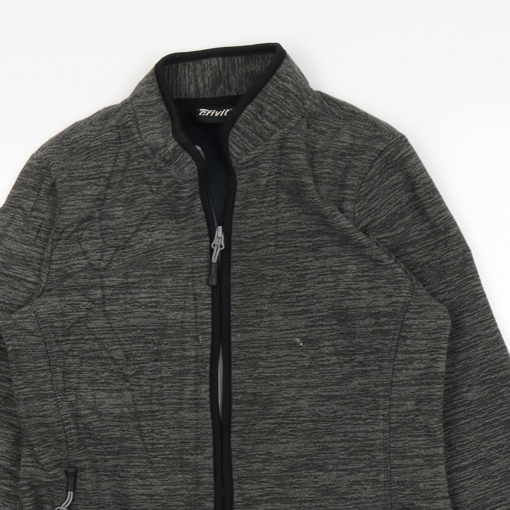 Crivit Womens Grey   Full Zip Jumper Size 10