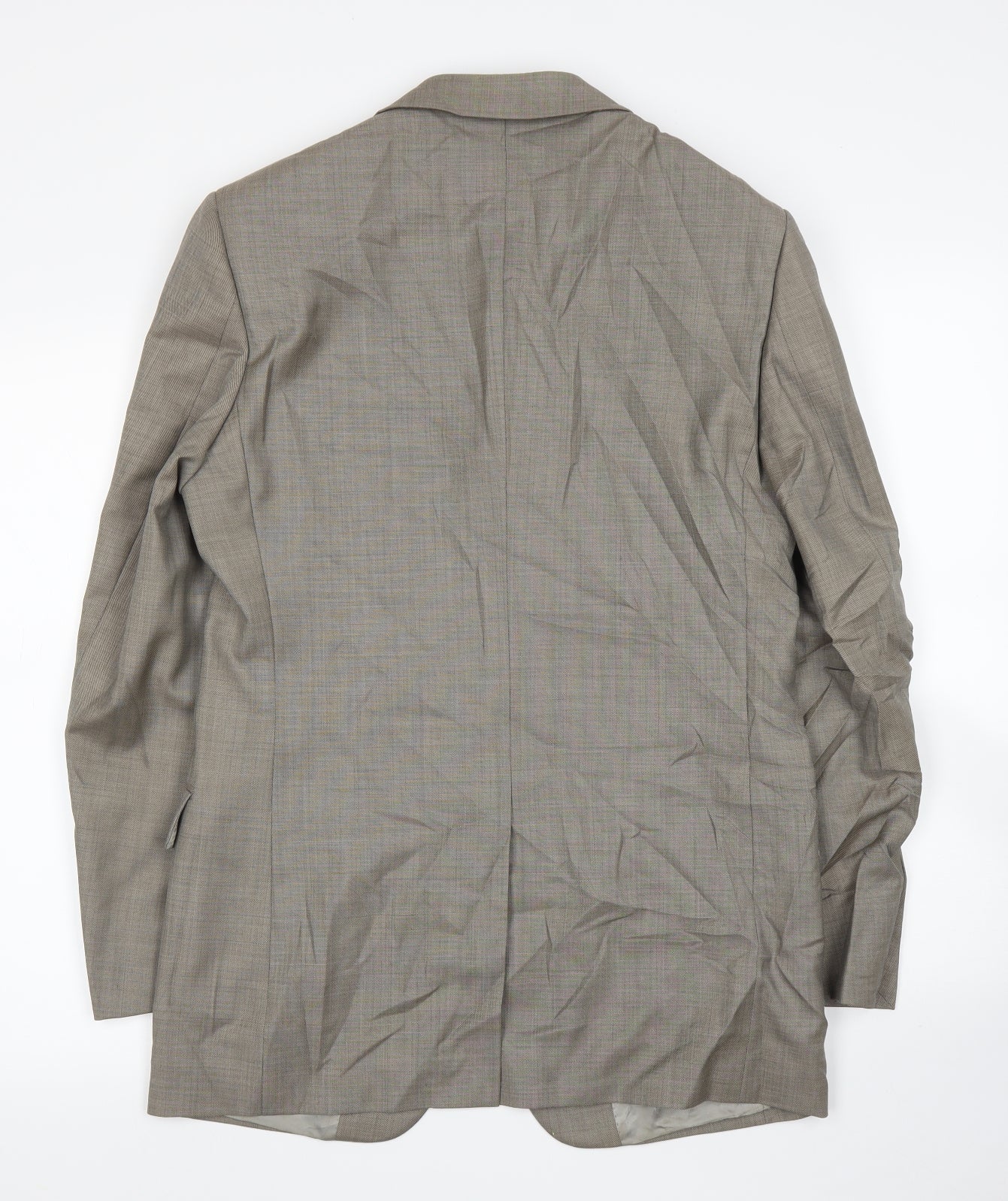 M&S Mens Beige   Jacket Suit Jacket Size 38