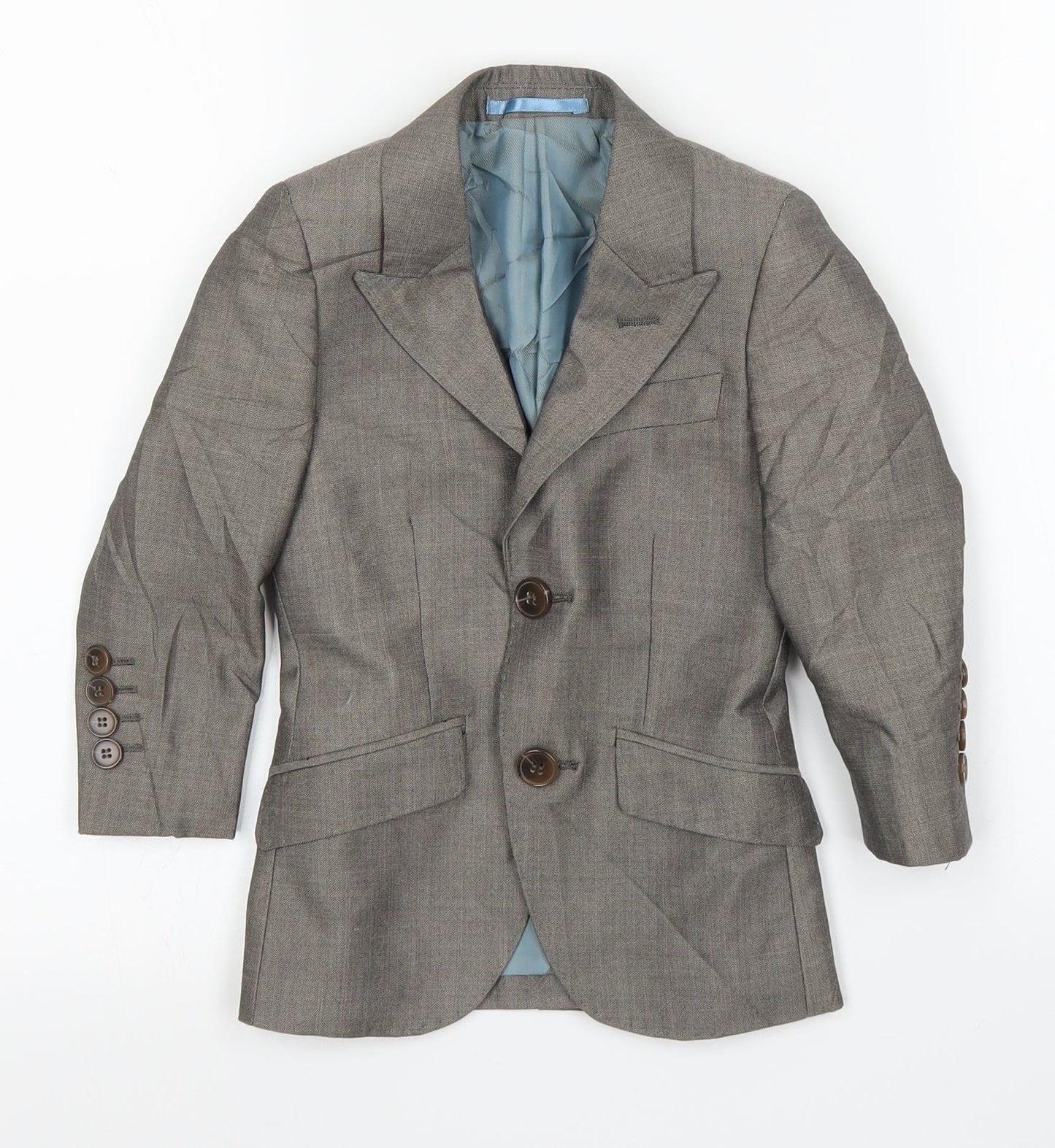 George Boys Grey   Cardigan Jumper Size 2-3 Years  - Jacket
