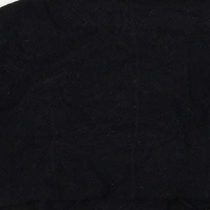 light  Womens Black   Jacket Coat Size S