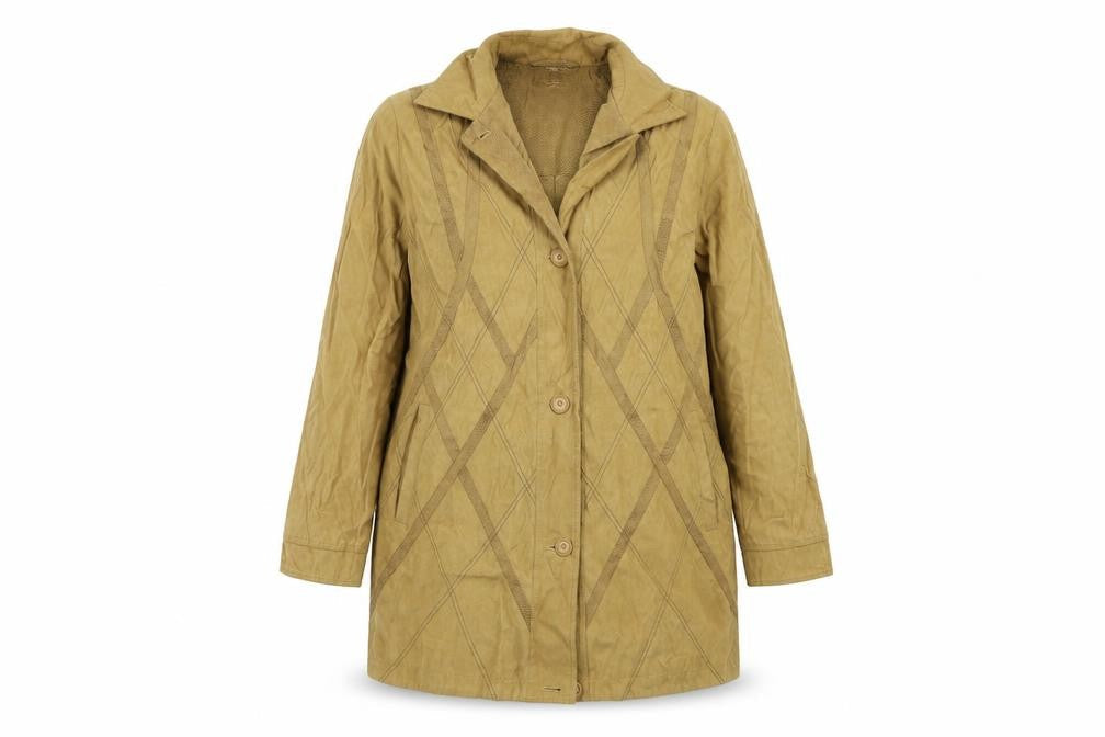 Preworn Womens Brown   Jacket Coat Size 16