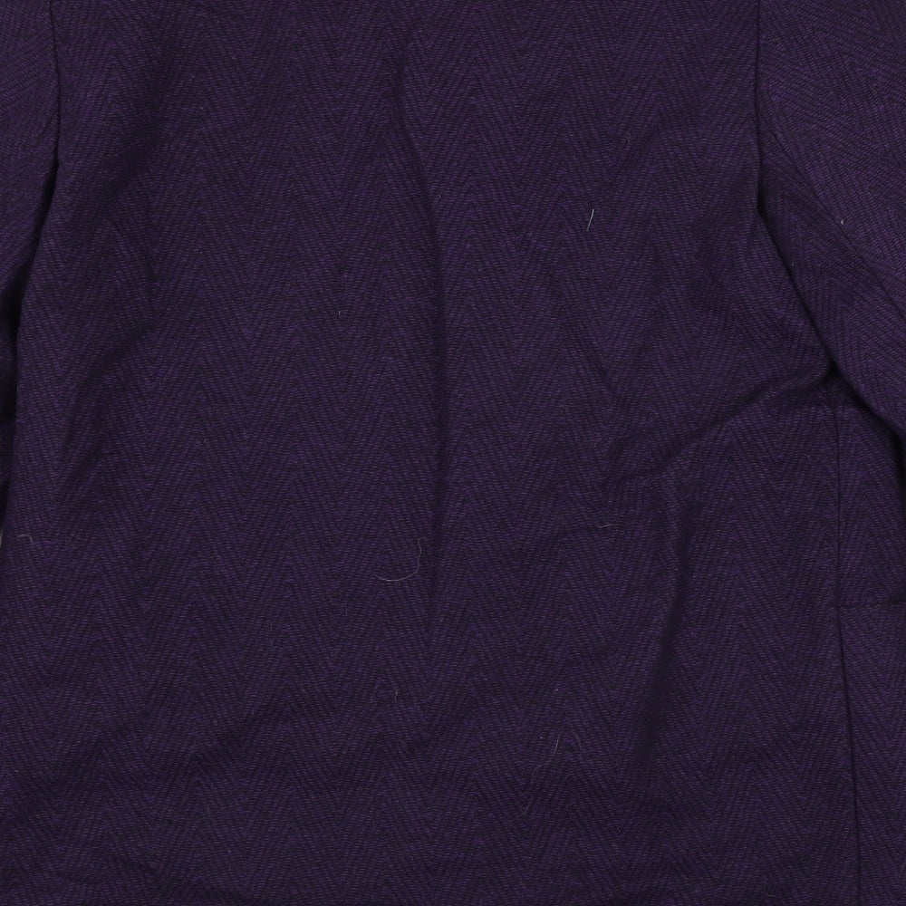 Littlewoods  Womens Purple   Jacket Blazer Size 10