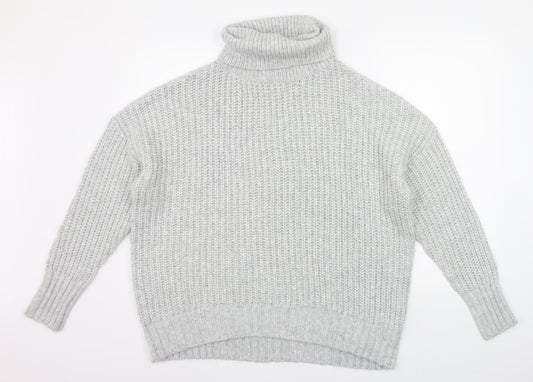 157 Womens Grey   Pullover Jumper Size L