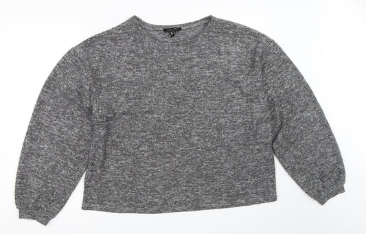 New Look Womens Grey   Pullover Jumper Size L