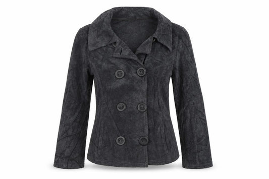 Per Una Womens Grey  Fleece Jacket  Size S