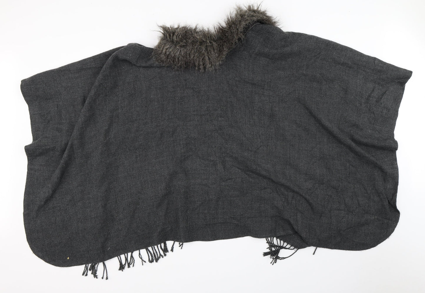 NEXT Womens Grey   Cape Jumper One Size