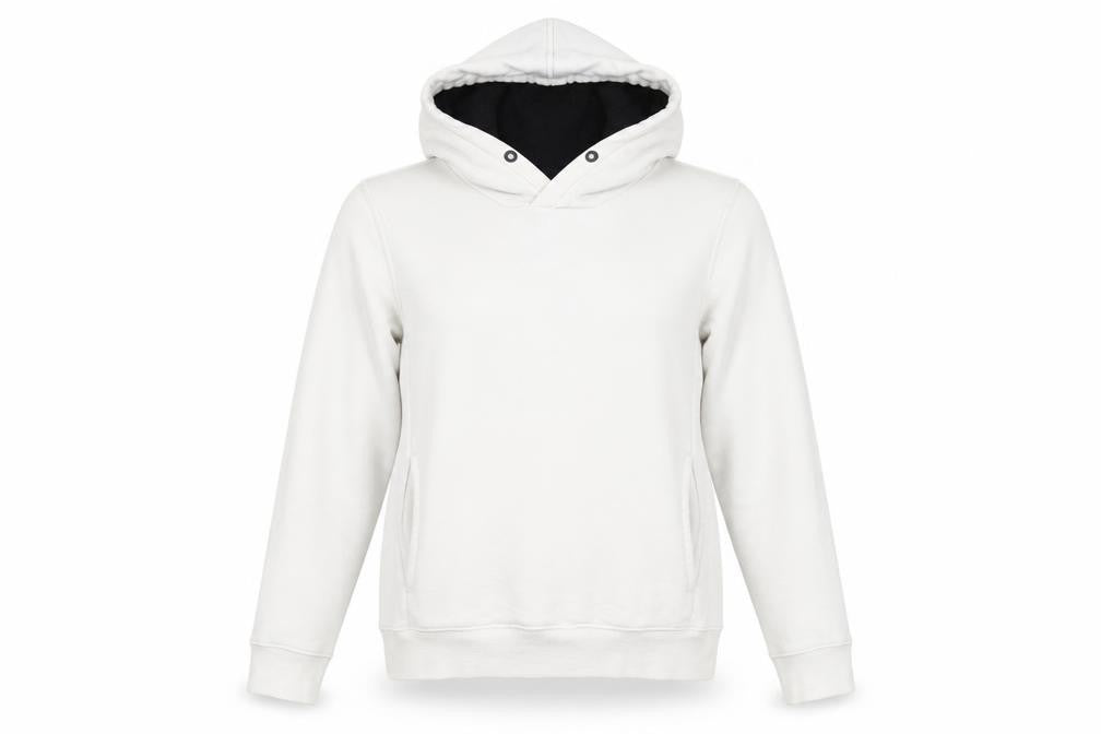 H&M Womens White   Pullover Hoodie Size XS