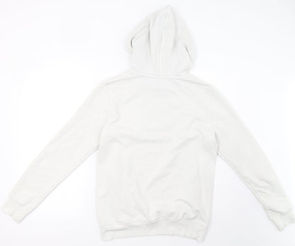 H&M Womens White   Pullover Hoodie Size XS