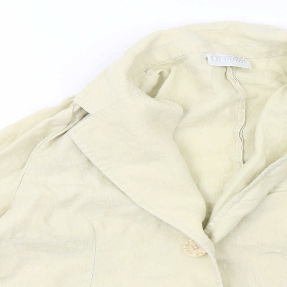 off shoot Womens Yellow   Jacket  Size 14