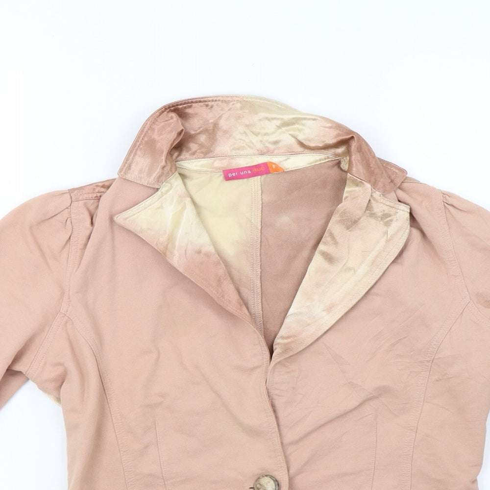 Marks & Spencer Womens Pink   Jacket  Size 8