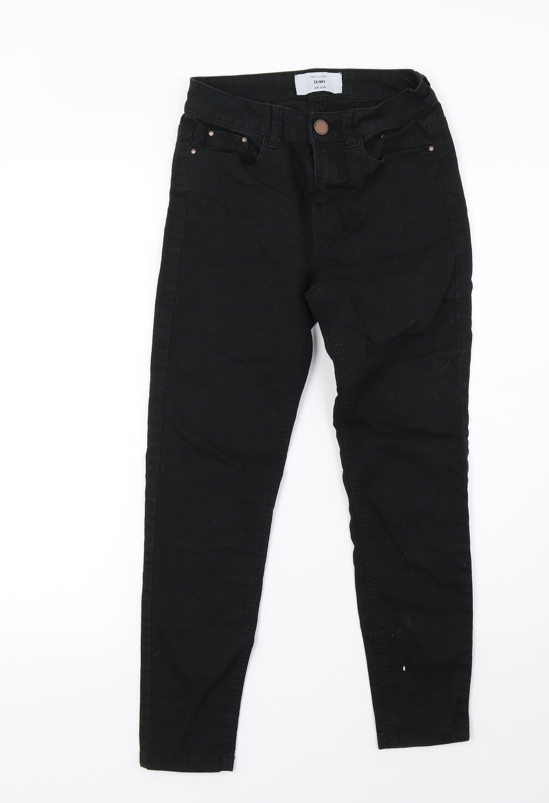 newlook Womens Black  Denim Skinny Jeans Size 6 L25 in