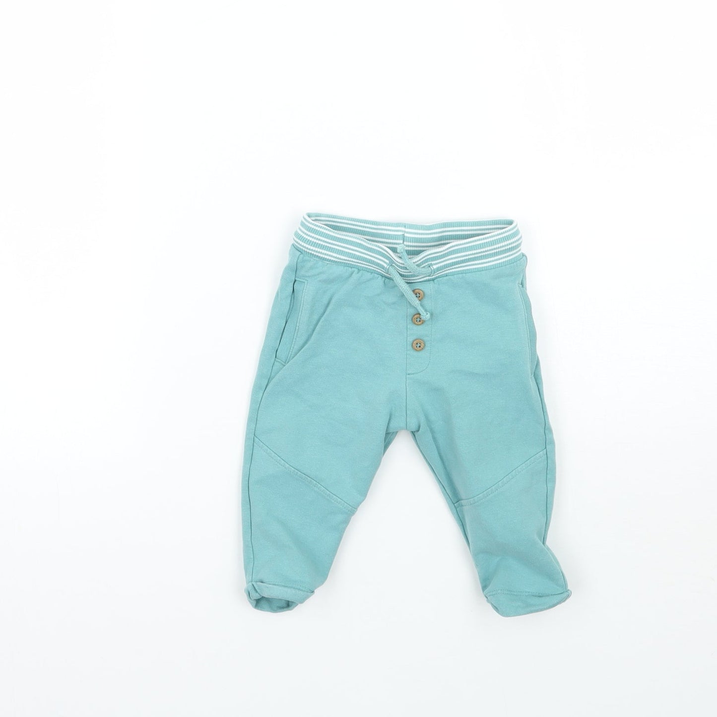 Marks and Spencer Baby Blue   Sweatpants Trousers Size 3-6 Months