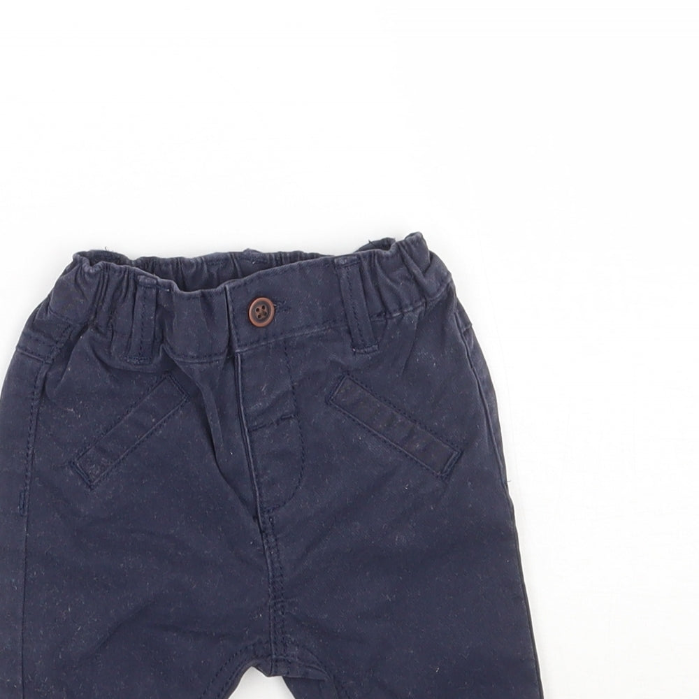 NEXT Boys Blue   Capri Trousers Size 0-3 Months