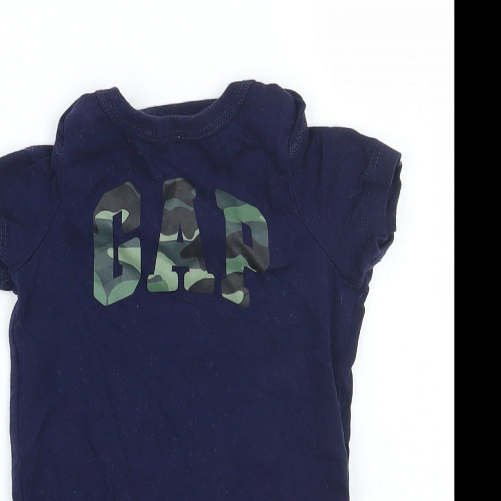 Gap Baby Blue   Babygrow One-Piece Size 3-6 Months