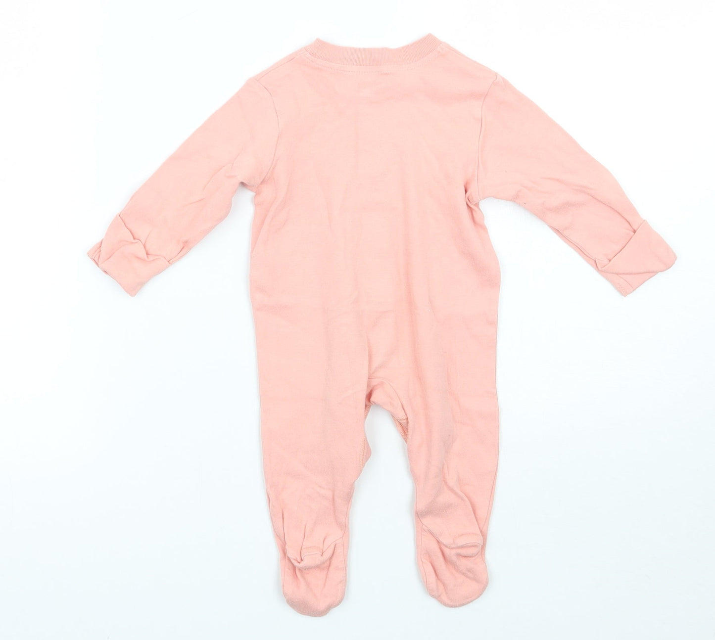 Marks and Spencer Girls Pink   Babygrow One-Piece Size 0-3 Months