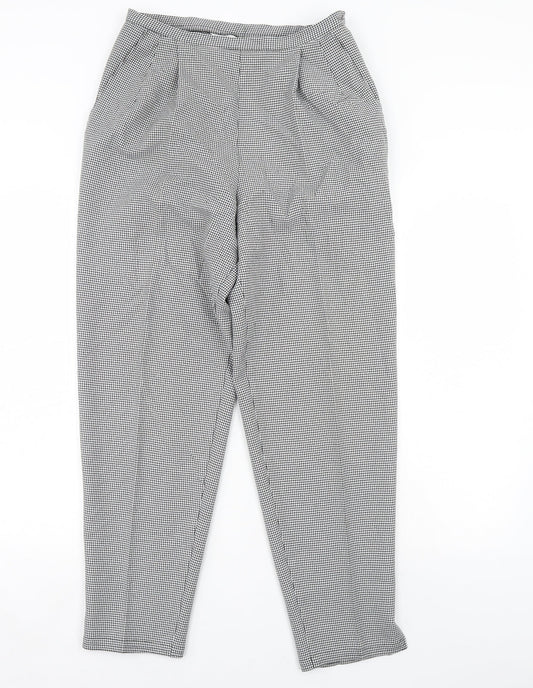 m&s Womens Black   Trousers  Size 12 L29 in