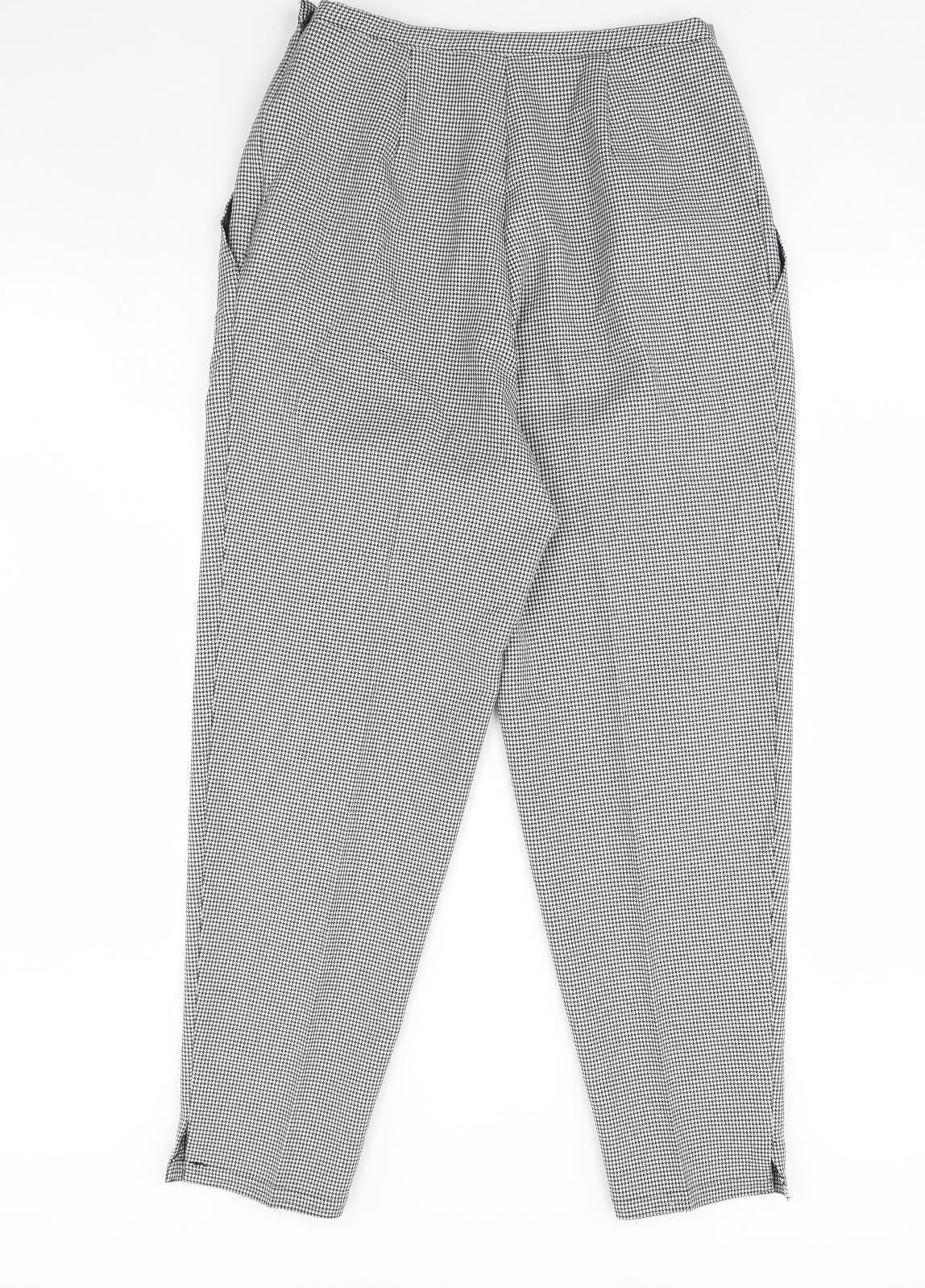 m&s Womens Black   Trousers  Size 12 L29 in