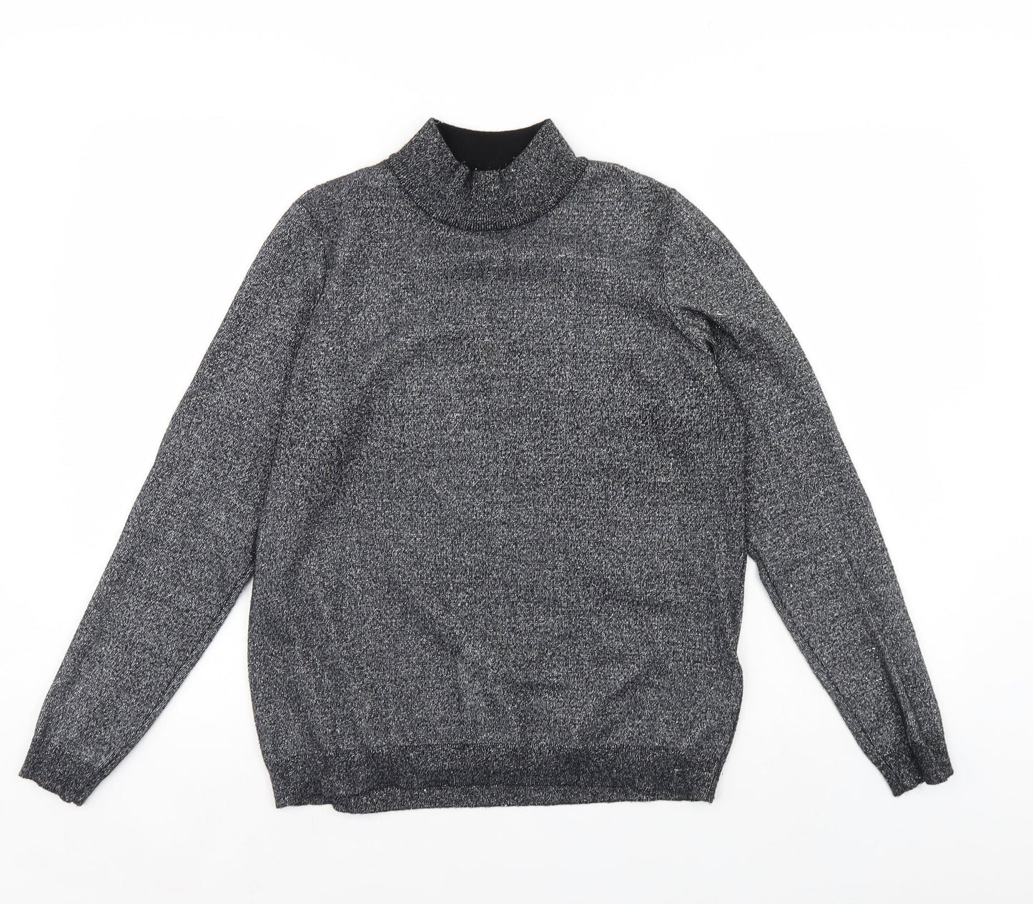Vera Moda Womens Silver   Pullover Jumper Size M