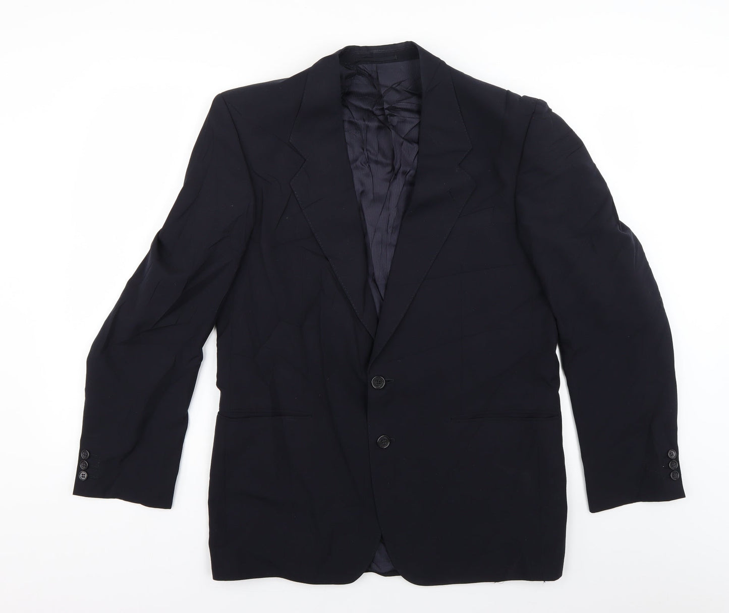 St Michael Mens Blue   Jacket Blazer Size M