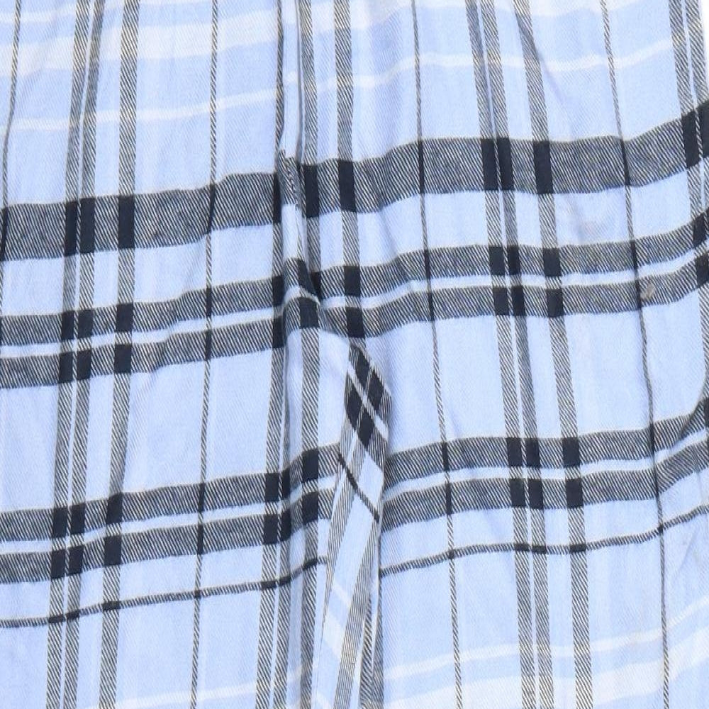 NEXT Womens Blue Check   Pyjama Pants Size M