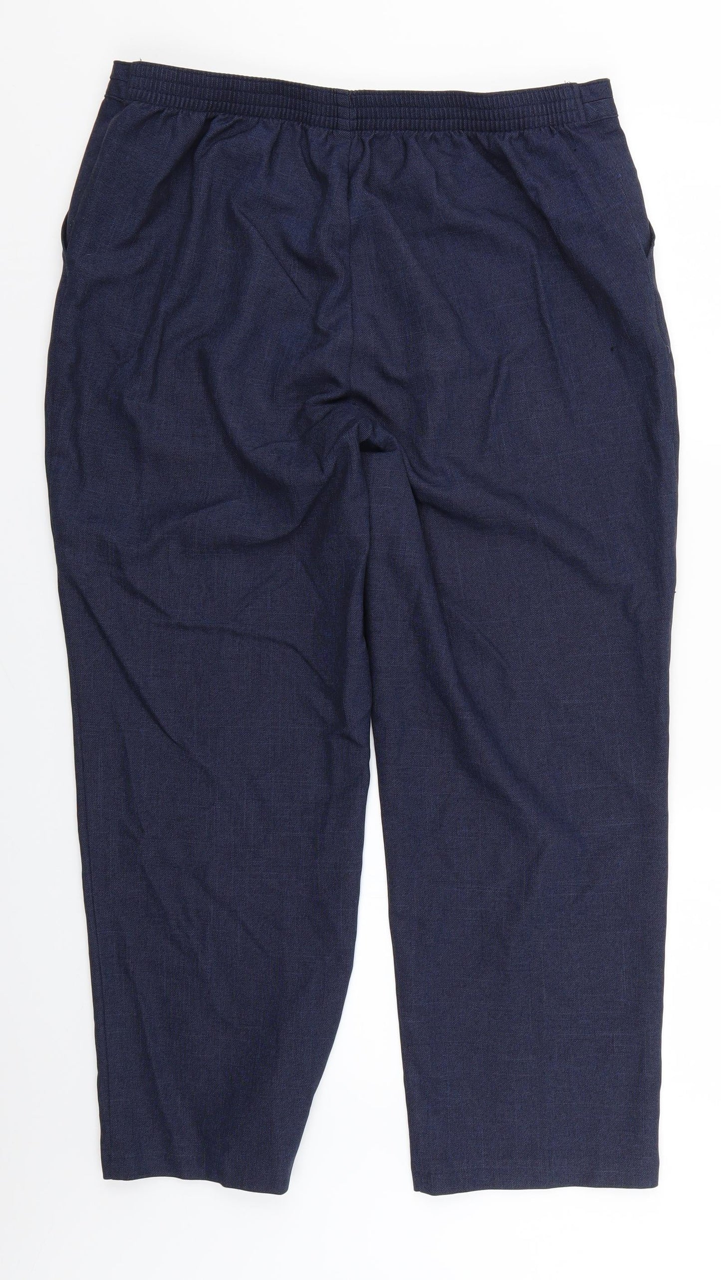 Marks and Spencer Womens Blue   Trousers  Size 16 L24 in