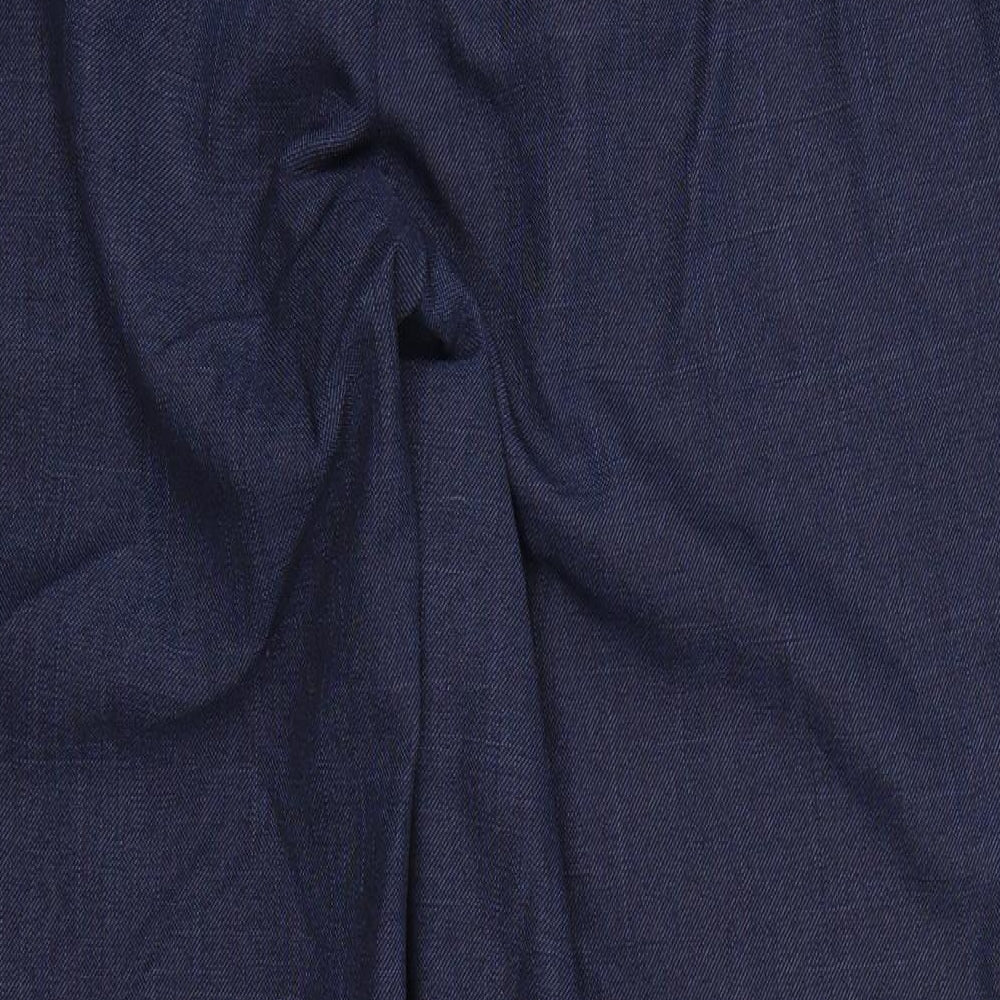 Marks and Spencer Womens Blue   Trousers  Size 16 L24 in