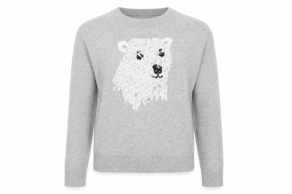 Gap Girls Grey   Pullover Jumper Size 10-11 Years