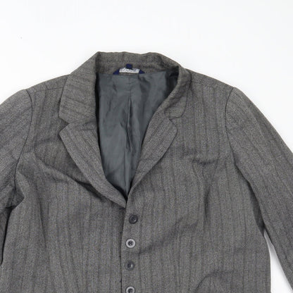 Encore Womens Grey   Jacket Blazer Size 16