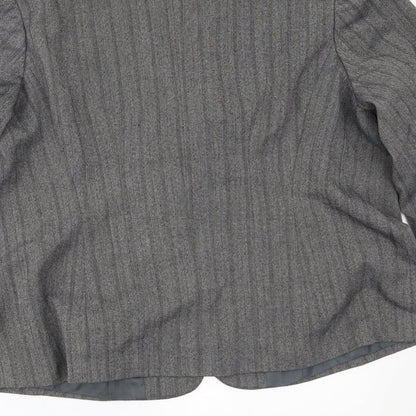 Encore Womens Grey   Jacket Blazer Size 16