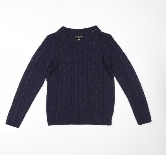 Originals Knitwear Womens Blue   Pullover Jumper Size M