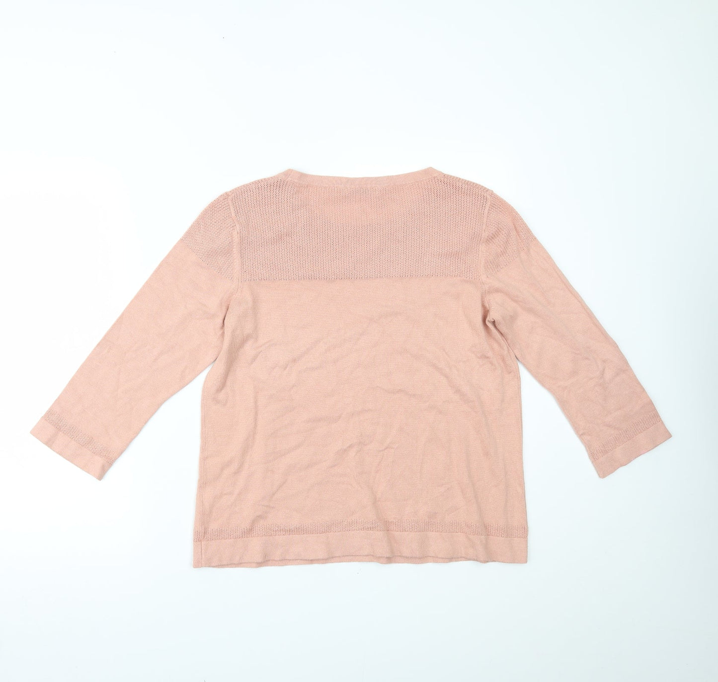 Marks and Spencer Womens Pink   Basic Blouse Size 14