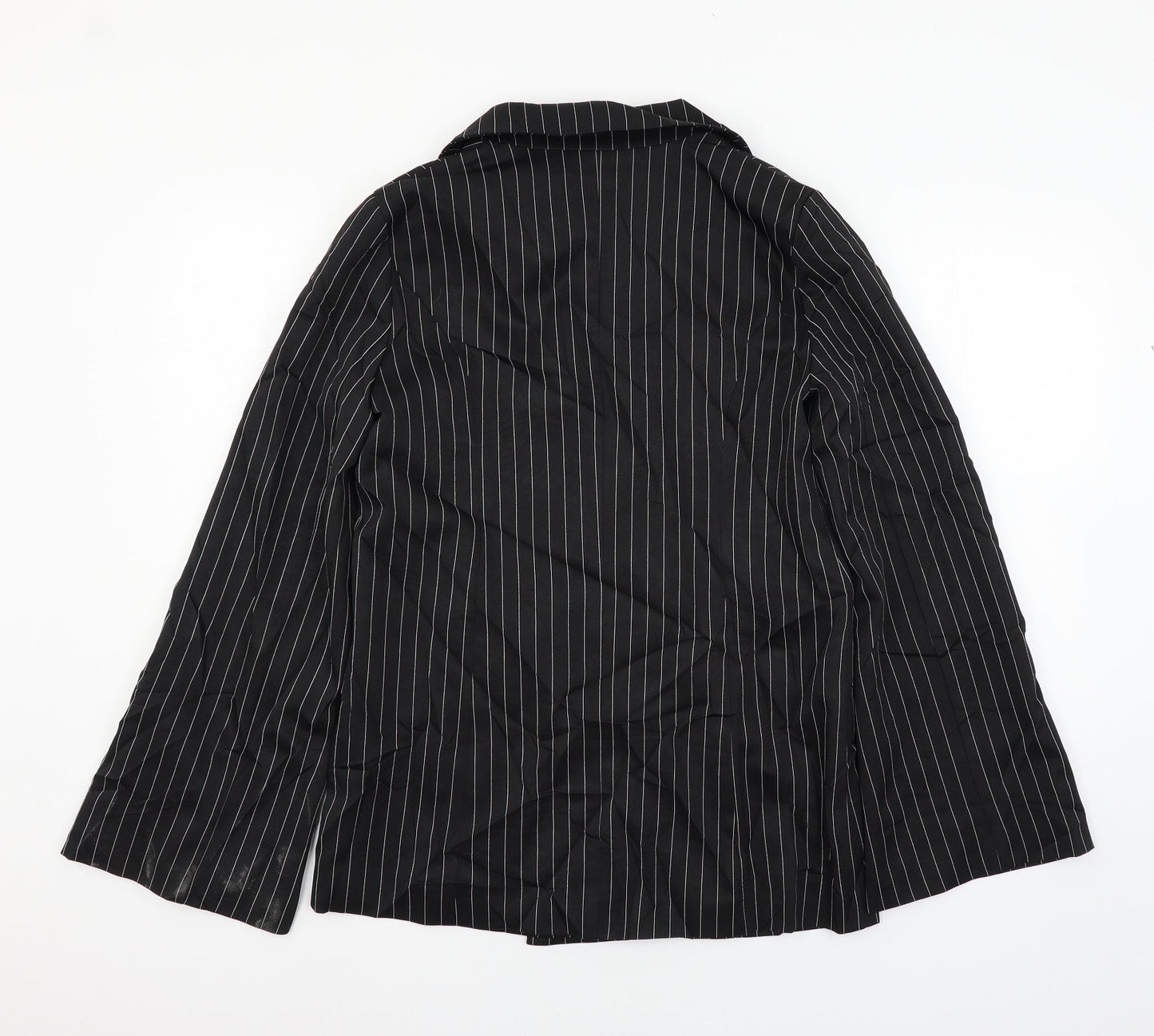 PRETTYLITTLETHING Womens Black   Jacket Blazer Size 8