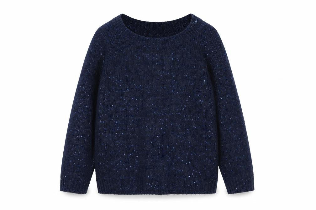 Knitwear Womens Blue   Pullover Jumper Size L