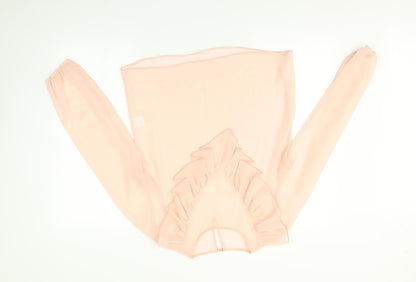 Preworn Womens Pink    Blouse Size 10
