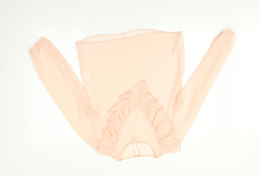 Preworn Womens Pink    Blouse Size 10