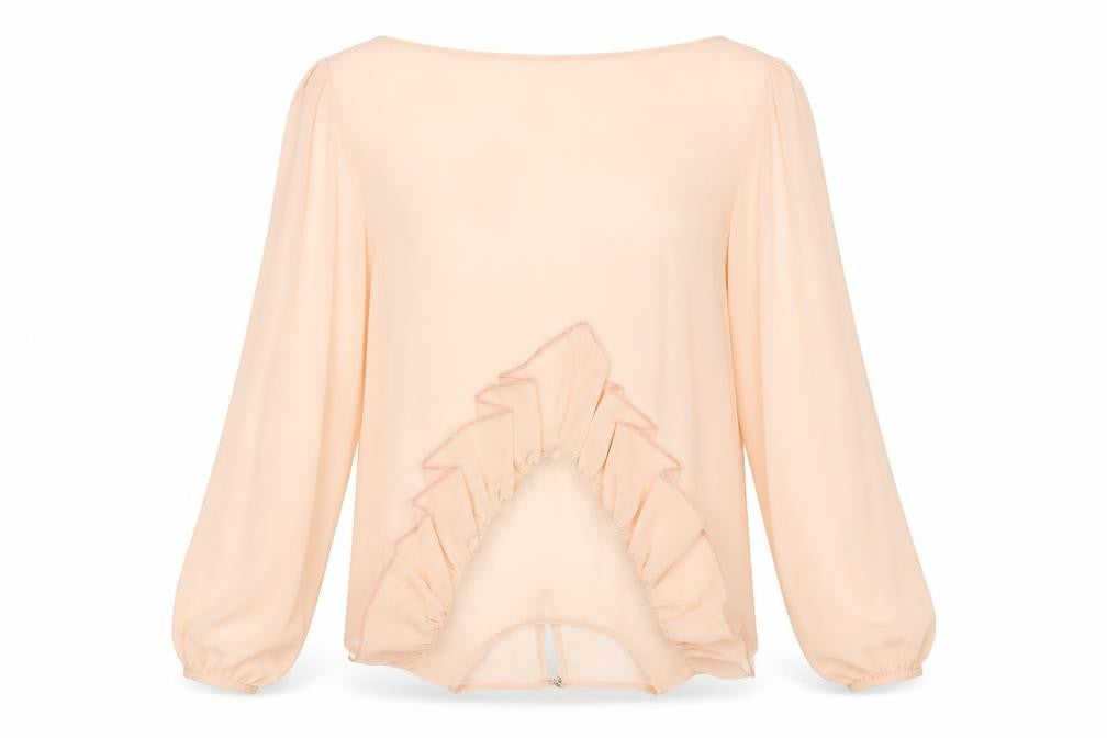Preworn Womens Pink    Blouse Size 10