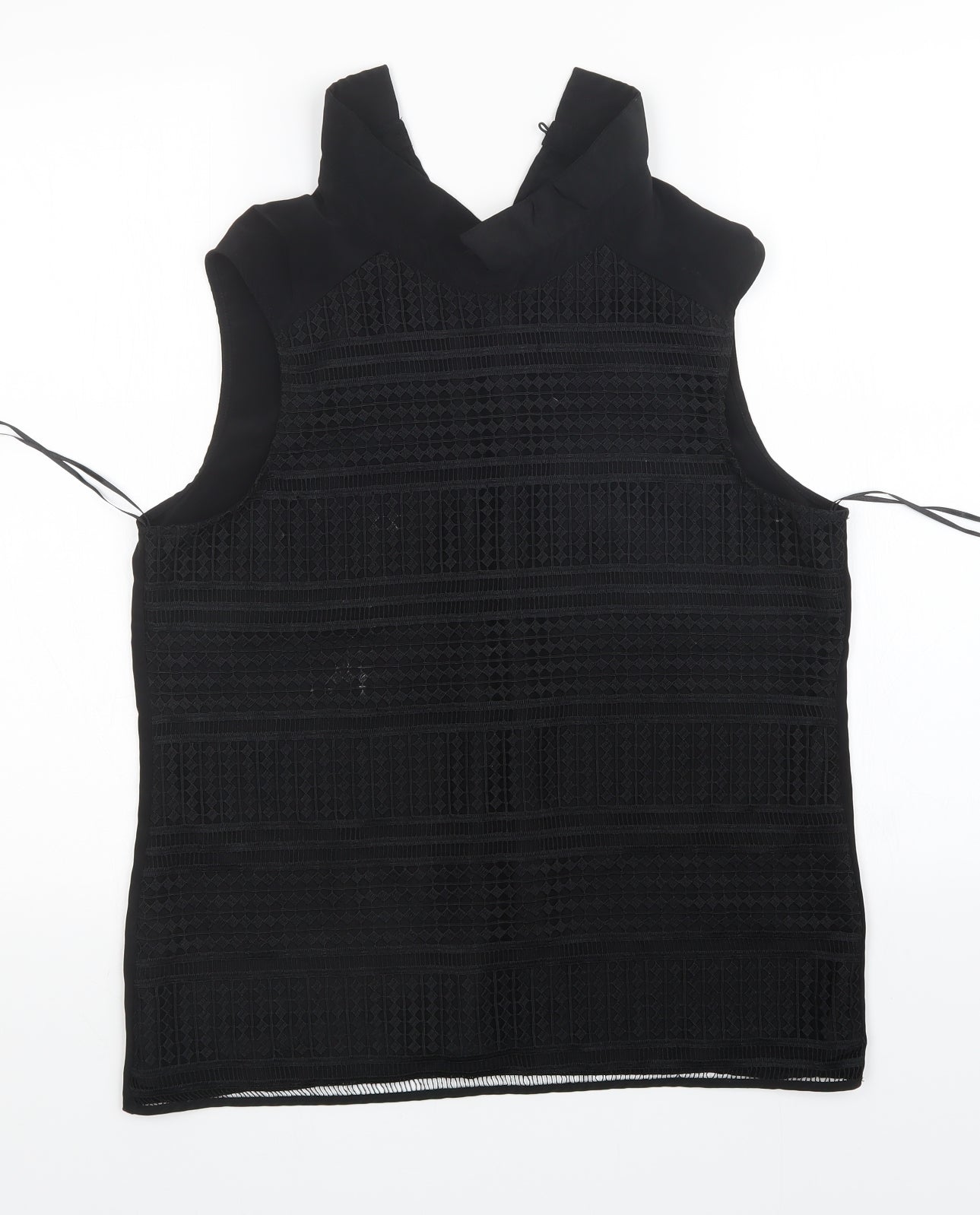 TU Womens Black   Basic Blouse Size 14