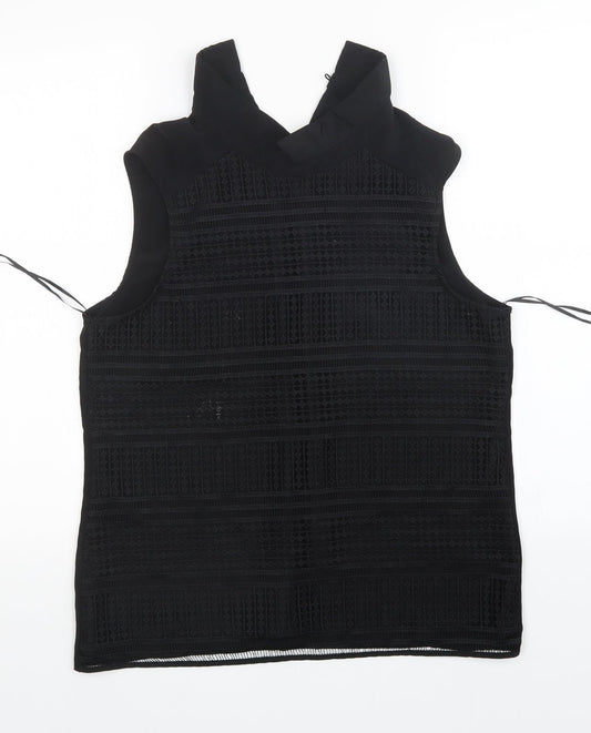 TU Womens Black   Basic Blouse Size 14