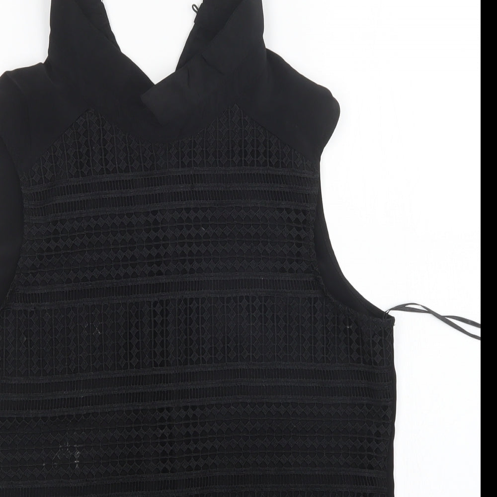 TU Womens Black   Basic Blouse Size 14