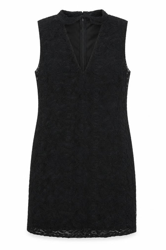 AX Womens Black Floral  Sheath  Size 14