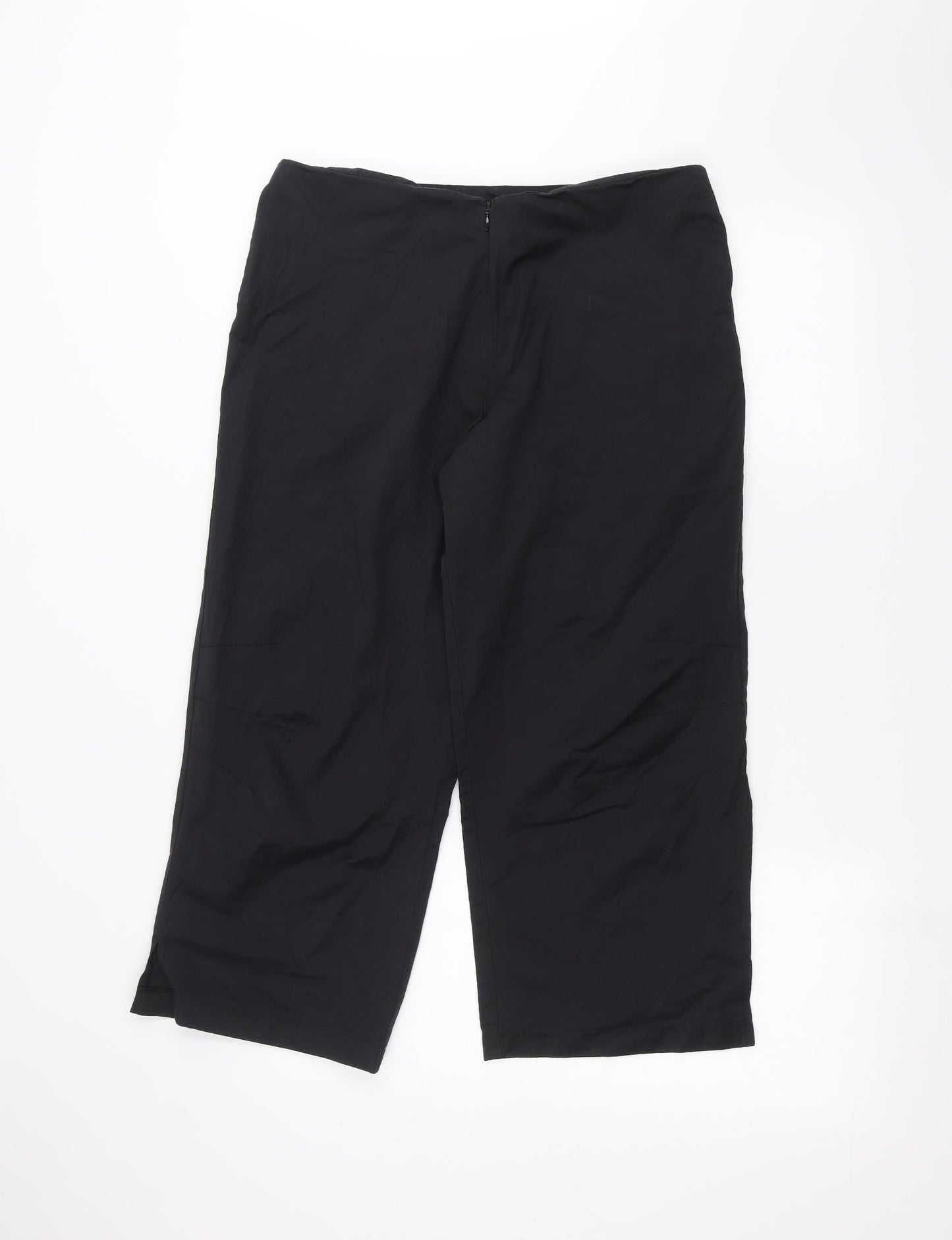 bay Womens Black   Trousers  Size 14 L22 in