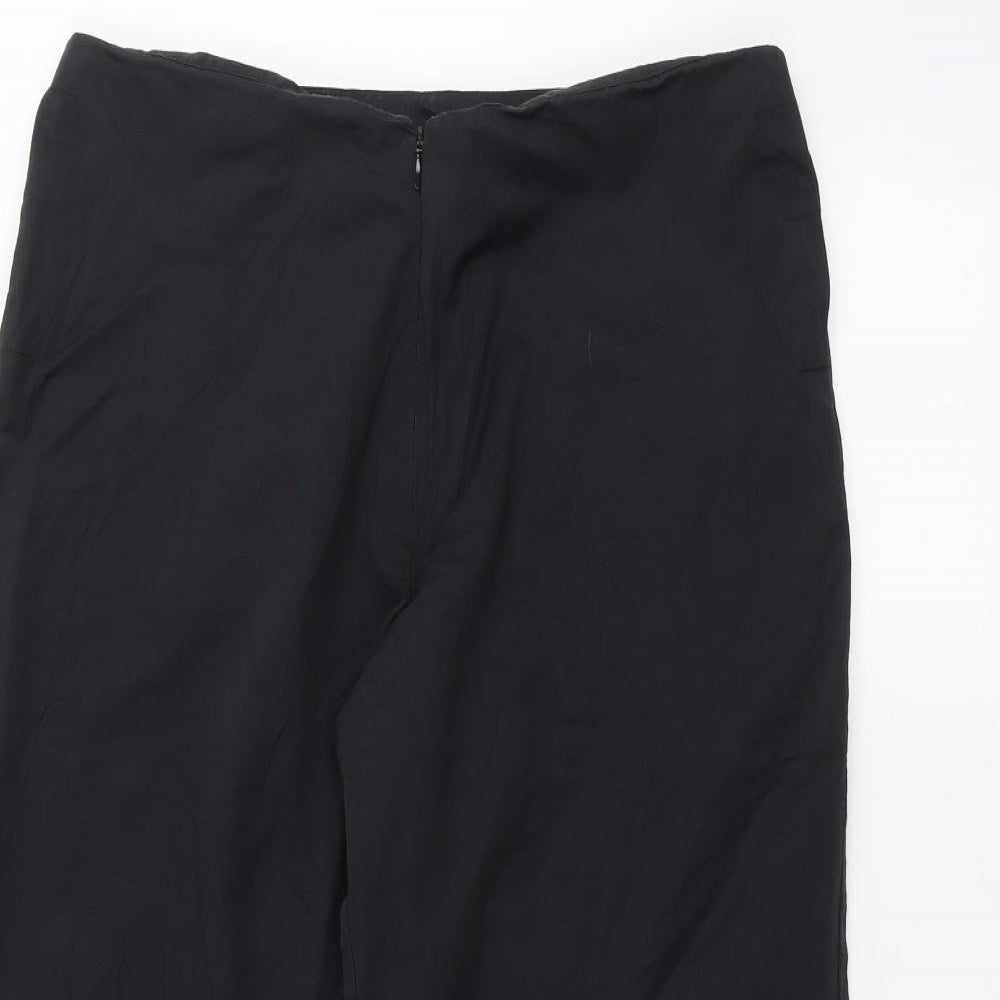 bay Womens Black   Trousers  Size 14 L22 in